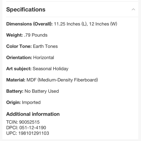 Target Wondershop VERY HAPPY HOLIDAYS Wood Picture / Sign - Picture 14 of 14